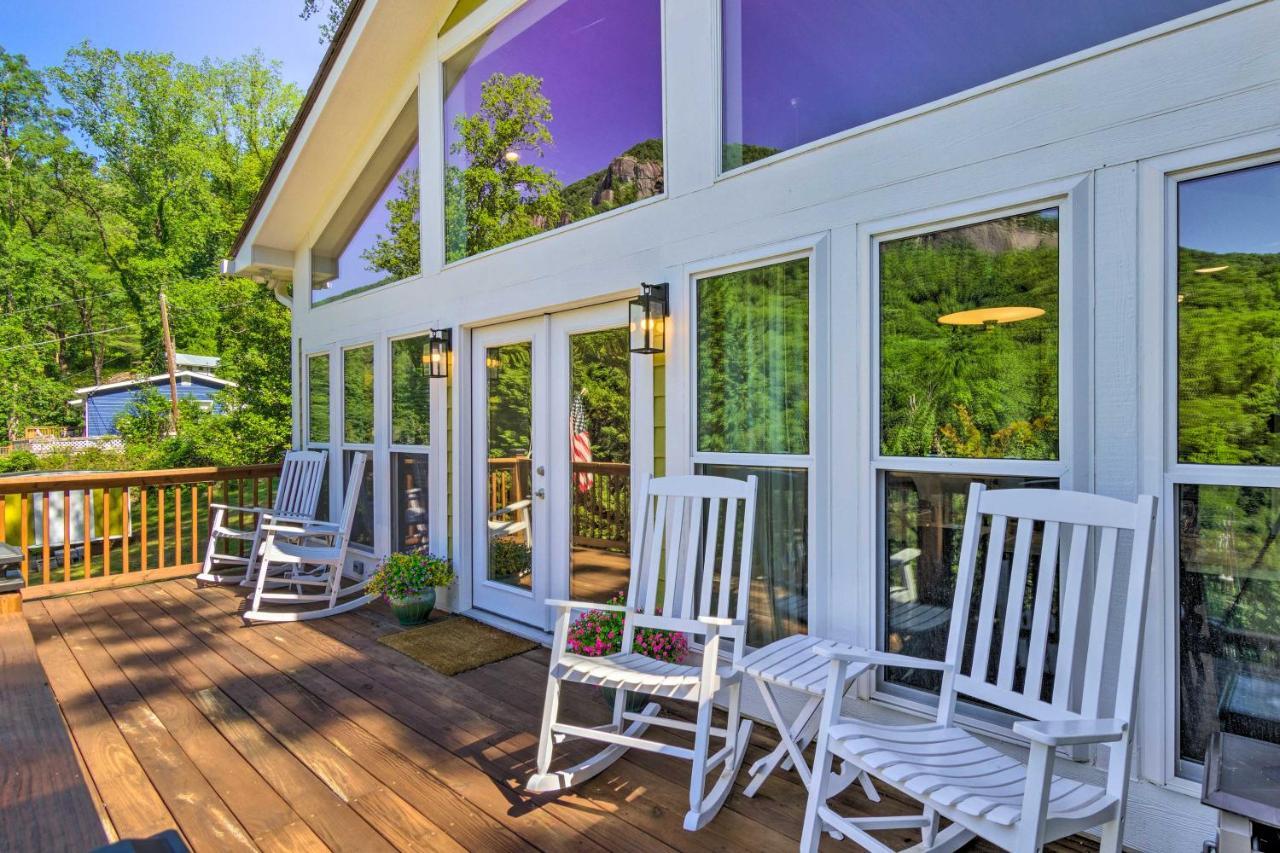 Unique Chimney Rock Cottage With Breathtaking Views Lake Lure Buitenkant foto