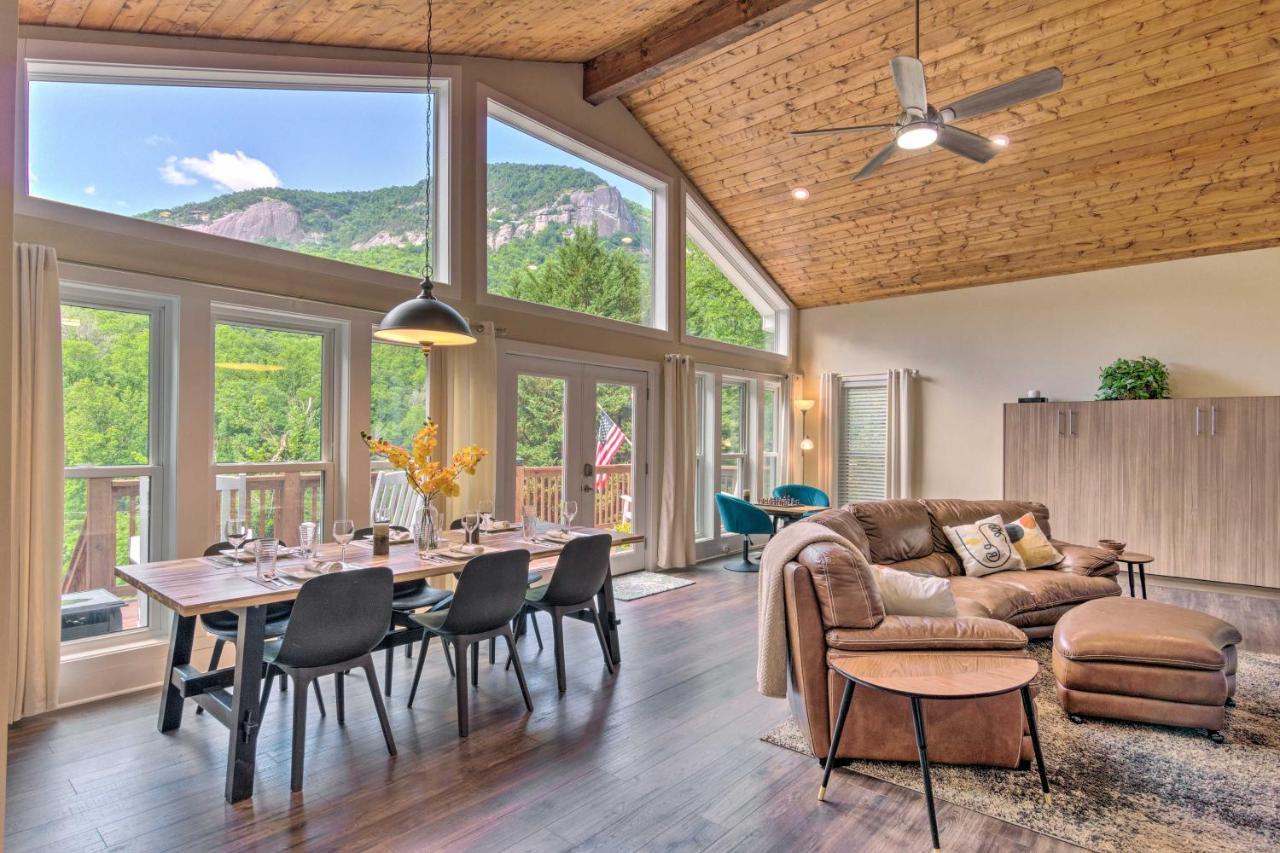 Unique Chimney Rock Cottage With Breathtaking Views Lake Lure Buitenkant foto