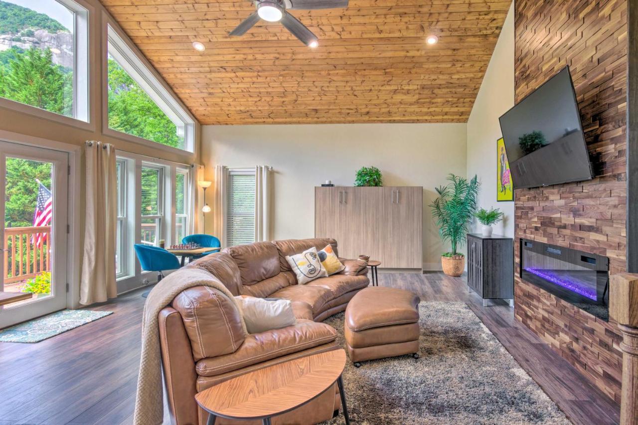 Unique Chimney Rock Cottage With Breathtaking Views Lake Lure Buitenkant foto