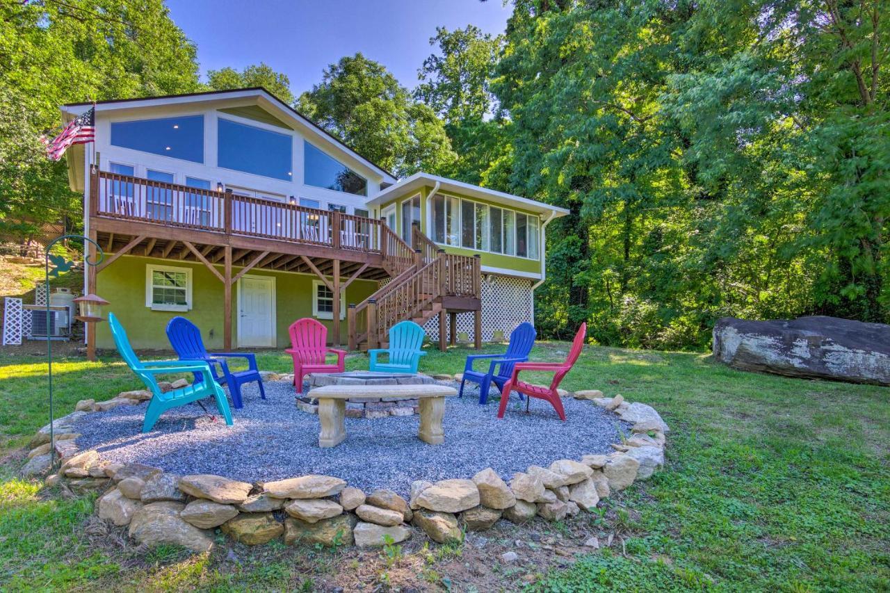 Unique Chimney Rock Cottage With Breathtaking Views Lake Lure Buitenkant foto