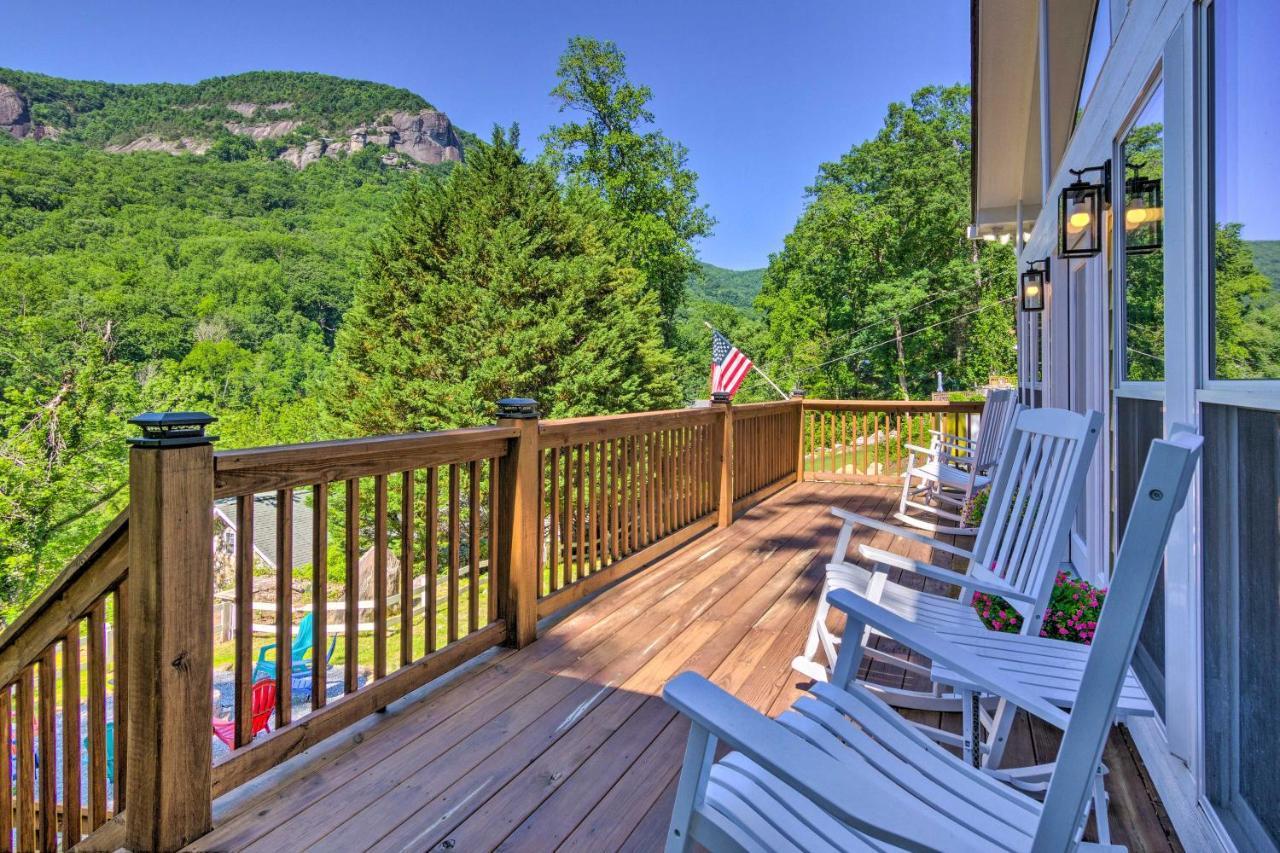 Unique Chimney Rock Cottage With Breathtaking Views Lake Lure Buitenkant foto