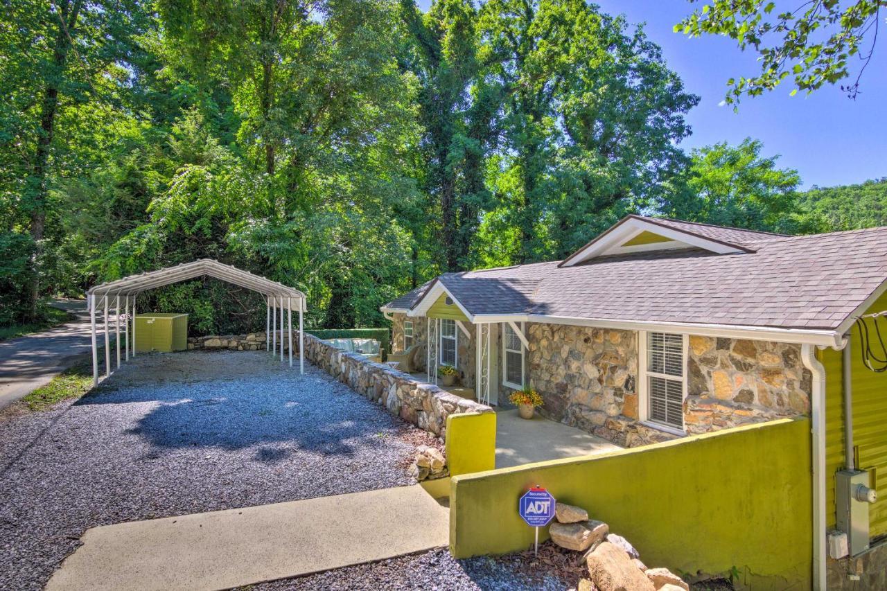 Unique Chimney Rock Cottage With Breathtaking Views Lake Lure Buitenkant foto
